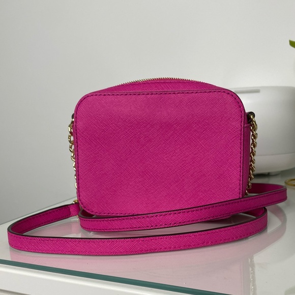 Michael Kors Hot Pink Mini Cross-Body Bag - Picture 4 of 5